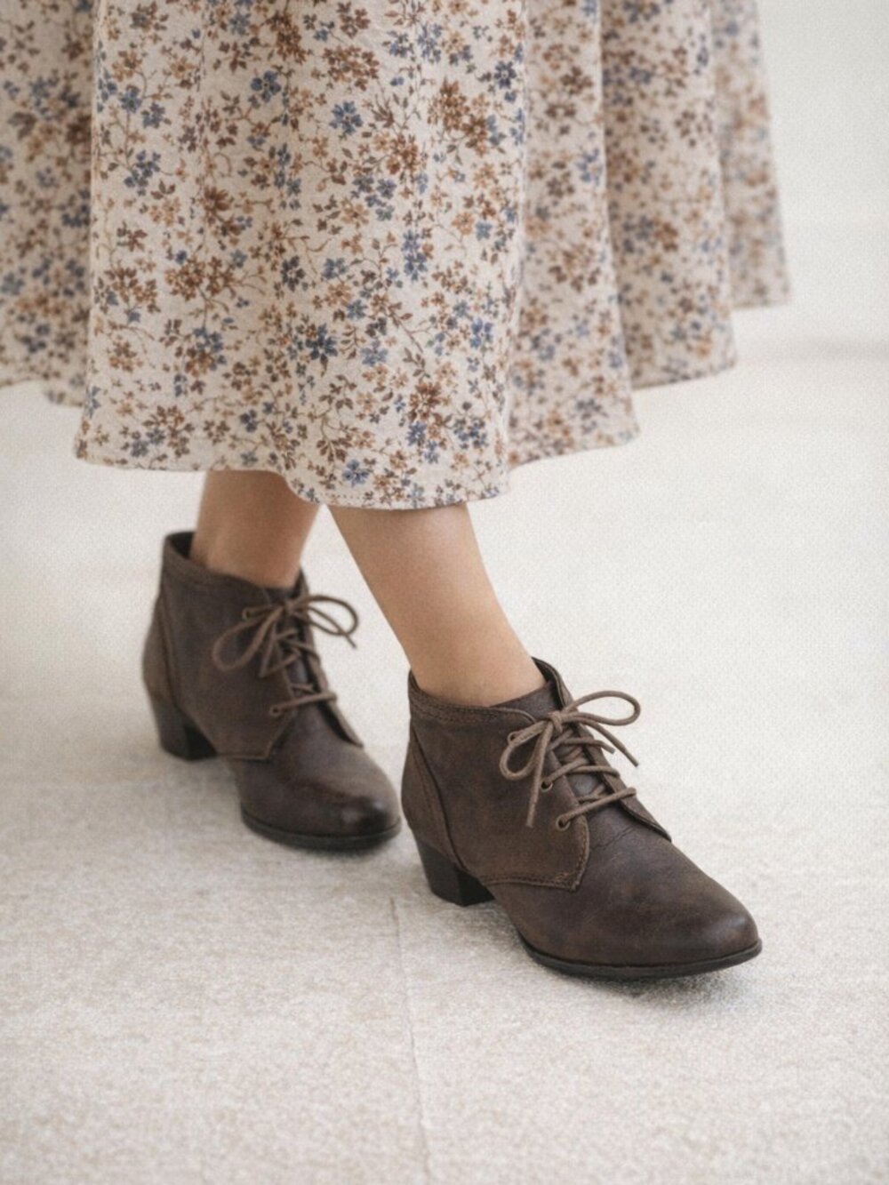 Rockport Laceup Leather Ankle Boots